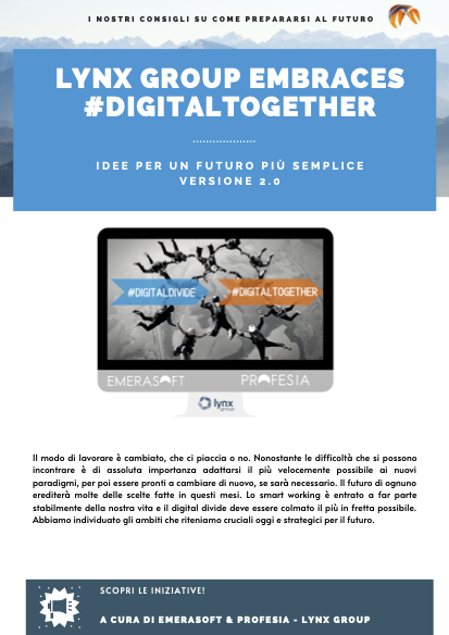 Dal digital divide al digital together: idee per un futuro più semplice