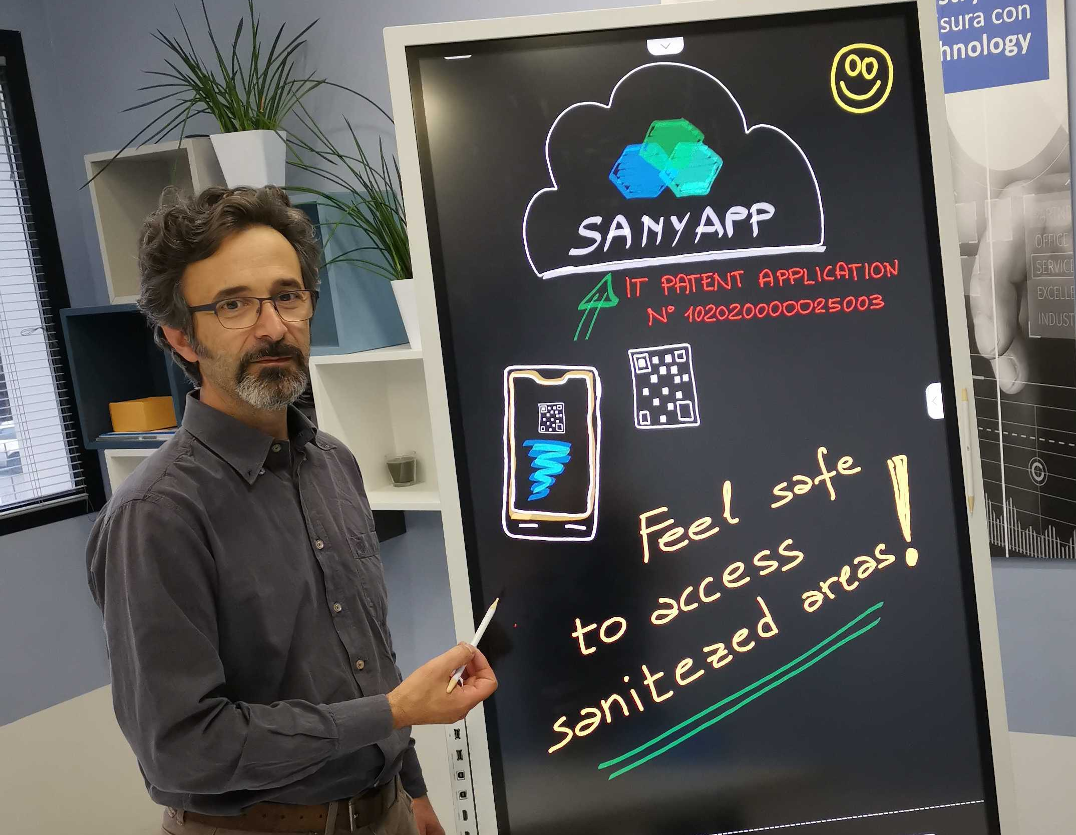 Sanyapp: come accedere in modo sicuro alle aree sanificate