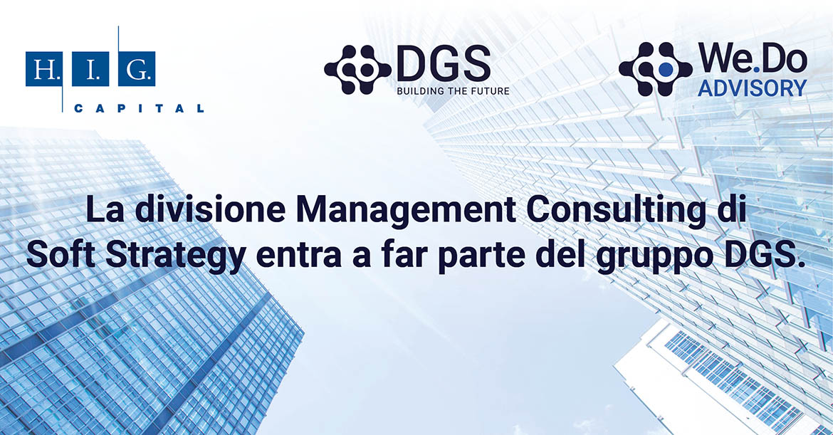 DGS acquisisce la divisione Management Consulting di Soft Strategy