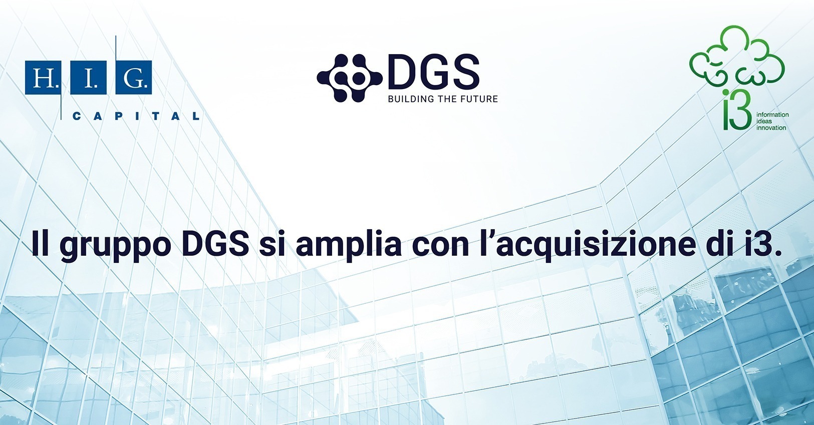 DGS,  acquisisce i3, system integrator specializzato in applicazioni per il Product Lifecycle Management