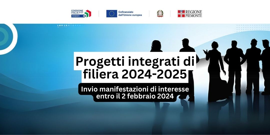 Progetti Integrati di Filiera 2024-2025